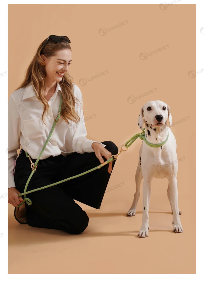 Waopet - Anti-Trek Halsband - Geweven